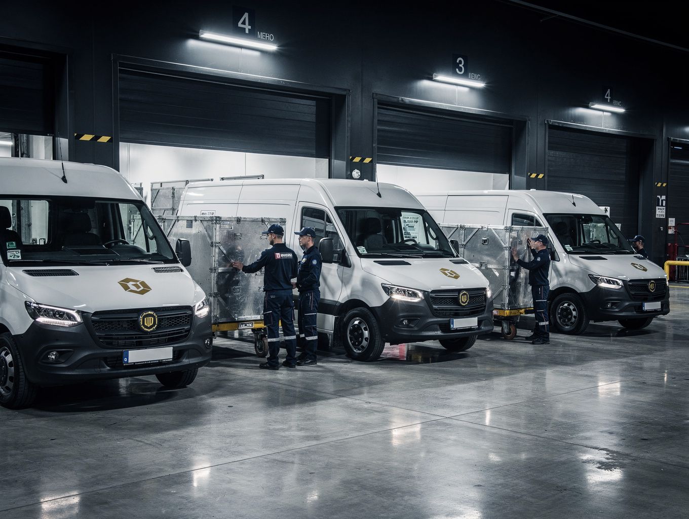 Commercial logistics and technical service fleet